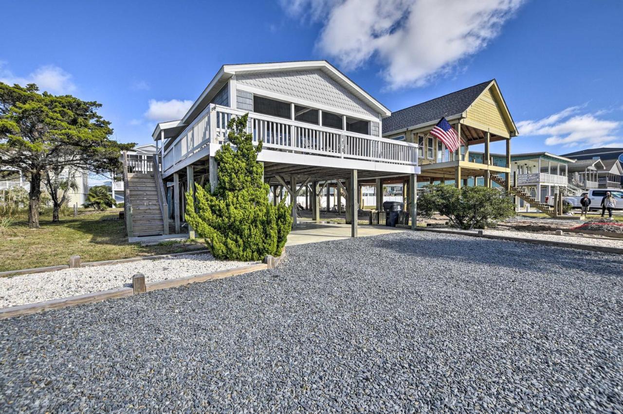 Holden Beach Family Abode - Steps To Ocean! Екстер'єр фото